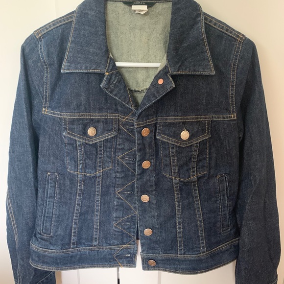 J Crew Denim Jacket - Picture 1 of 4